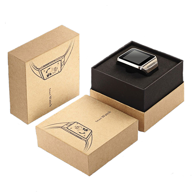 Kraft Paper Rigid Watch Box