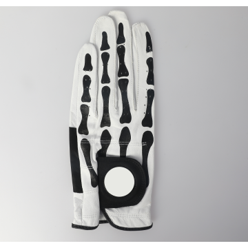 Nuevo cráneo Guantes de golf Cabretta de lujo