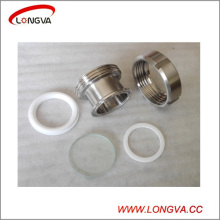 Sanitary Stainless Steel Pipe Fittings União Tipo Sight Glass