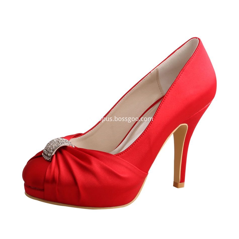 Red Wedding Shoes