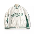 Fashion Street Loose Ladies Baseball Jacket