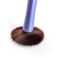 5PCS Metal Tube Synthetic Hair New Style Flat Kabuki Brush