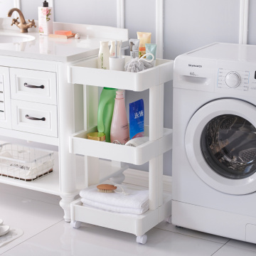 Plastic storage shelf Bathroom shelving