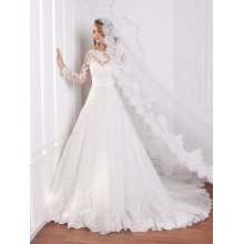 Sexy 3/4-Ärmeln, die Hochzeit Kleider Türkei Istanbul