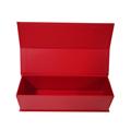 Red gold foil Magnetic paper packaging for gift