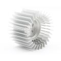 Extrusion de dissipateur thermique rond en aluminium