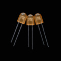 Oval LED 610nm Orange Through-hole LED 5.2*3.8mm