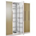 pull out metal shelves kitchen pantry units