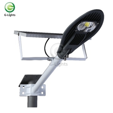 High lumen bridgelux cob IP67 waterproof 20w 30w 40w 50w 80w solar led street lamp