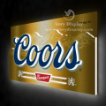 COORS metal light sign