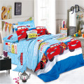 Cartoon Printed Polyester Voile Children Bedroom Sheets