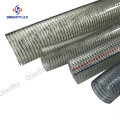 PVC spiral steel wire reinforced transparent hose/pipe