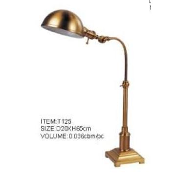 Alta qualidade Antique Metal Golden Desk Lights (T125)