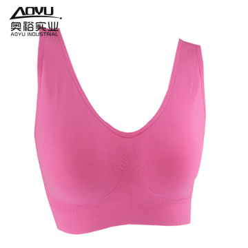 Wholesale Women Underwear Seamless Fitness Wear Bra Top