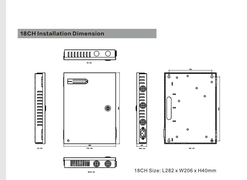 CCTV power Supply