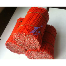 Recubierto de PVC recto alta calidad cables cortados