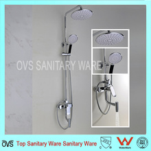 New Style Chrome Stainless Steel Square Rain Shower Head Shower