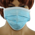 2-ply disposable non woven face mask blue