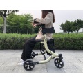 Aluminium Rollator Walker mit Einkaufstasche