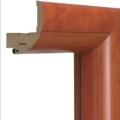 Moderne Design Hölzerne Krone PVC Tür, MDF Board Tür (SC-P175)