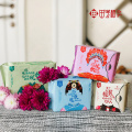 printed Absorbent paper core sanitary napkin pad