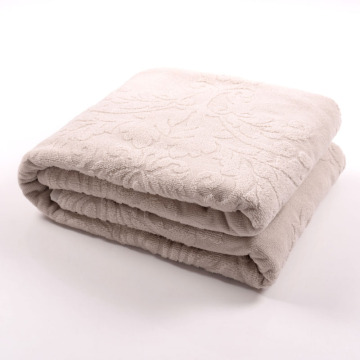 Zero Twist Softest Towel Blanket Plain Dyed