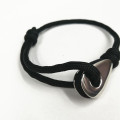 Custom Logo Thimble  Leather rope bracelet