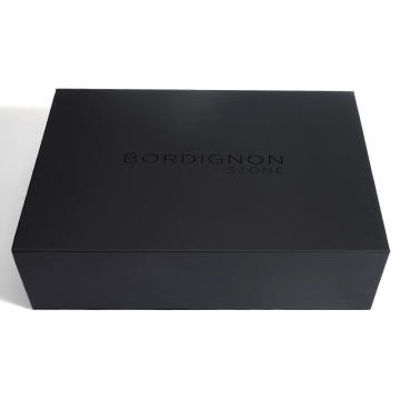 Высококачественная черная подарочная коробка ультрафиолета