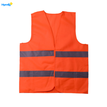 Shinny Orange Yellow High Visibility Safety Vest