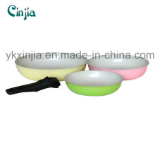 High Quality Detachable Handle Aluminium Ceramic Frypan Set