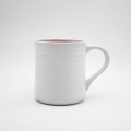 Tasses blanches tas de tasses en céramique tasses en céramique