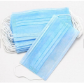 Non-woven disposable plane face mask