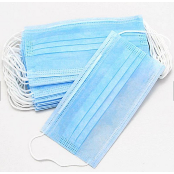 Non-woven disposable plane face mask