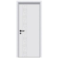 Vente chaude PVC Blanc PVC Portes en bois pour la maison