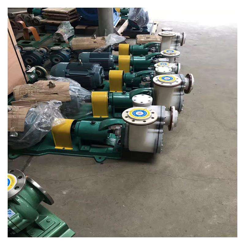 FZB fluoroplastic self-priming pump acid and alkali self-priming pump 5