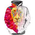 Magischer Löwe Draw String Hoodie