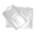Reciclável pe ldpe presente claro selo térmico plano transparente saco de embalagem de plástico poli para alimentos