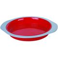 Silicone round cake pan with carbon steel range