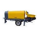 Electric mobile fine stone concrete mortar pump