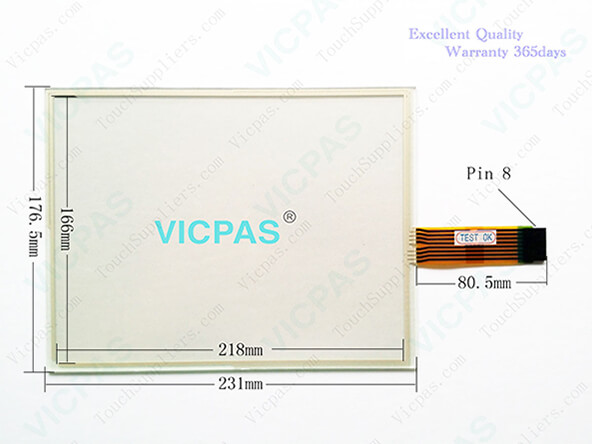 AB 2711P-T10 HMI Panel Glass