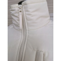 Vestes en toison sherpa blanche confortable pour hivers