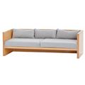 Dollhouse miniature living room modern sofa for 3