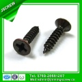 M3 * 14 Tornillo autoportante de cabeza plana plateada bronce para muebles