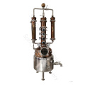 Calefacción eléctrica de acero inoxidable/destilador de alcohol de cobre