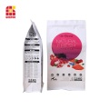 Nuts Food Plastic packaging bags Flat bottom pouch