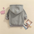 Kinder Mädchen Hoodie Kleid gedruckt lange Ärmel