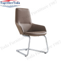 Luxury Ergonomic Green Le cuir Office Chairs