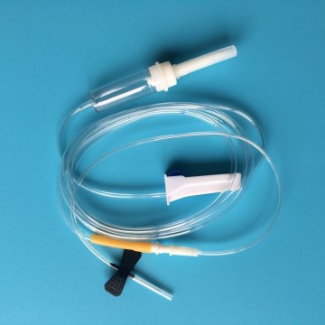 Set de perfusion IV médical avec régulateur de débit