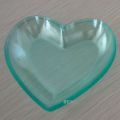 Plastic Plate Disposable Tray Heart Shaped Plate