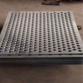 Porous mesh perforated metal mesh fabric